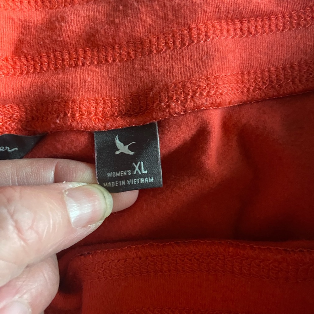 Eddie Bauer Coral Polka Dot Pajama Pants XL - Picture 7 of 11